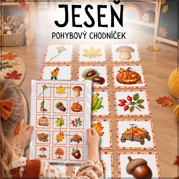 JESEŇ - POHYBOVÝ CHODNÍČEK