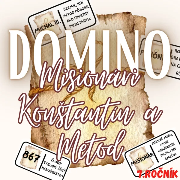 Domino - Misionári Konštantín a Metod