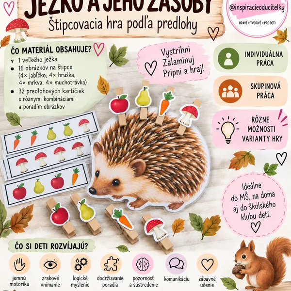 JEŽKO A JEHO ZÁSOBY