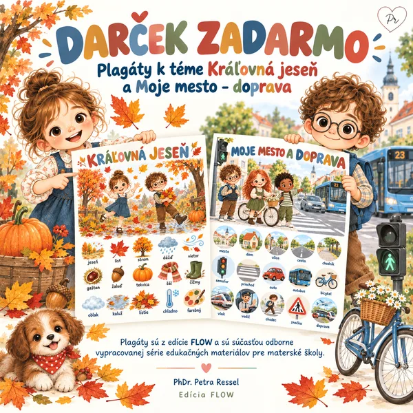 Plagát zadarmo - Moje mesto a doprava , Kráľovná jeseň