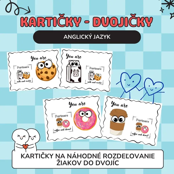 Kartičky - dvojičky (Anglický jazyk)