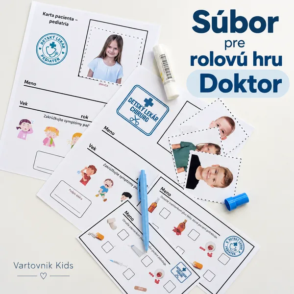 U lekára – námetová hra pre deti | Pediatria a chirurgia