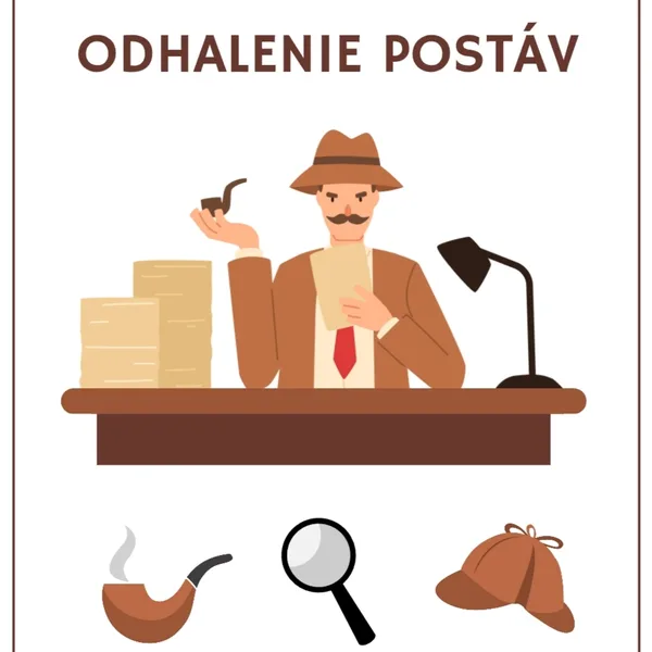 Detektív Oriešok - Opis postáv rozšírená verzia (Lenka Béky)