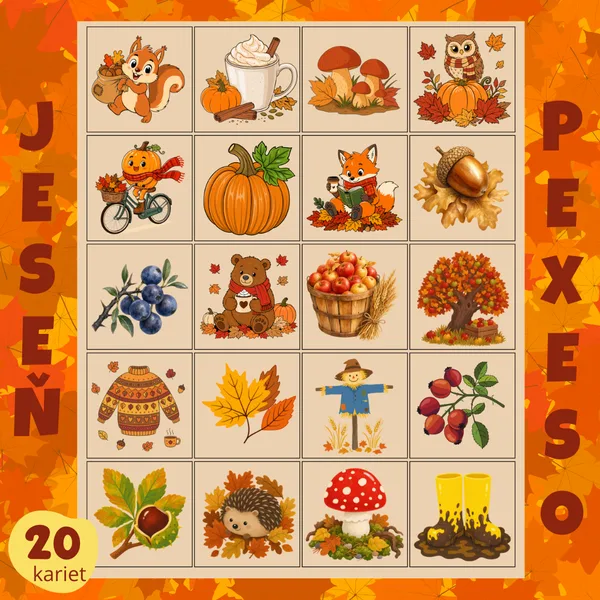 JESEŇ - PEXESO