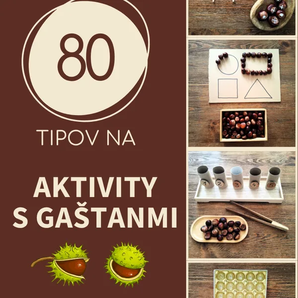80 tipov na aktivity s gaštanmi