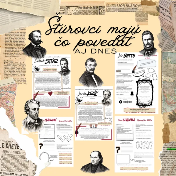 Štúrovci majú čo povedať ... aj dnes / štúrovci, národné obrodenie, šifry, pracovné listy