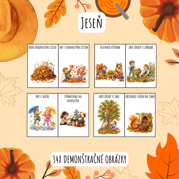 Jeseň- demonštračné obrázky
