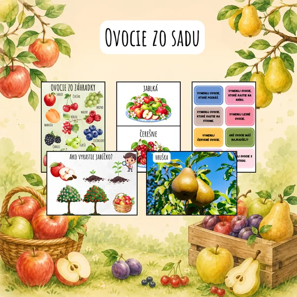 Ovocie zo sadu