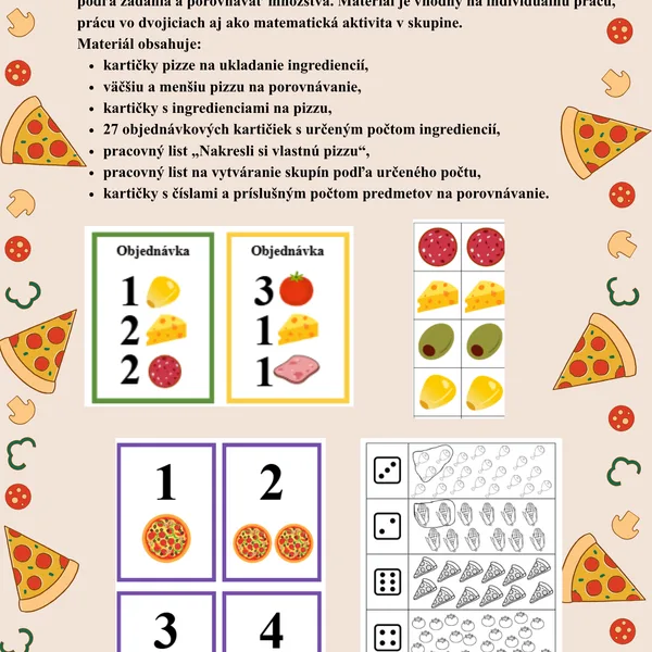 Pizza- hravá matematika
