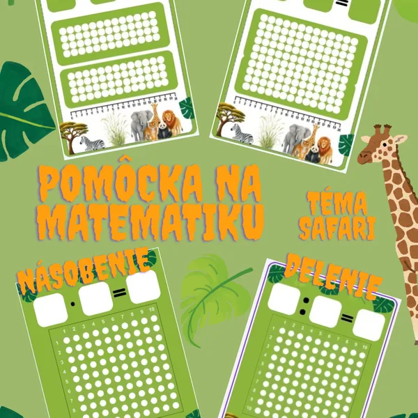 Pomôcka na matematiku Safari