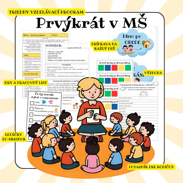 JESEŇ - Prvýkrát v MŠ