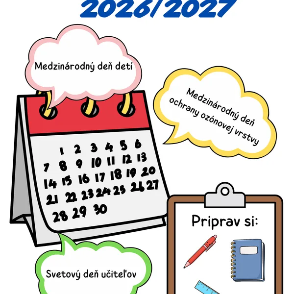 Ranný kalendár 2026/2027