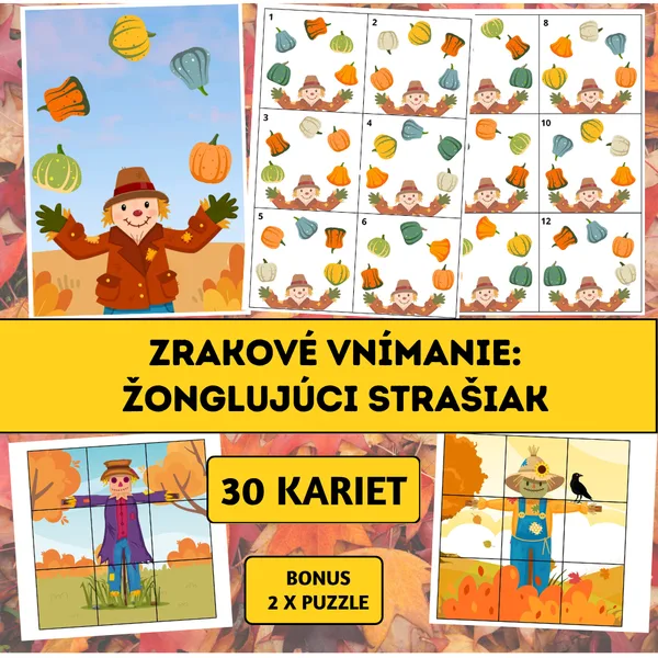 Zrakové vnímanie: Žonglujúci strašiak