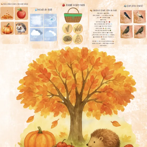 🍁 JESENNÝ SVET OKOLO NÁS – súbor aktivít pre materské školy 🍂✨