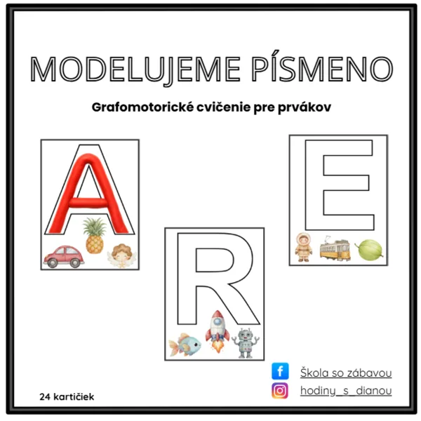 Modelujeme písmeno