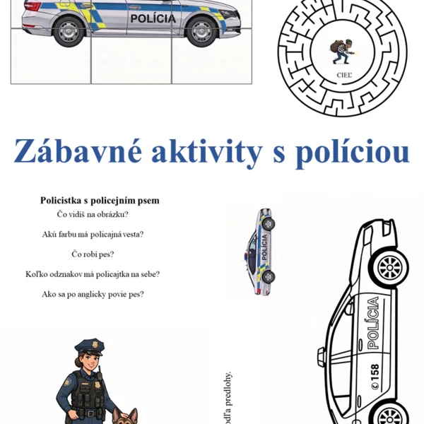 Zábavné aktivity s políciou