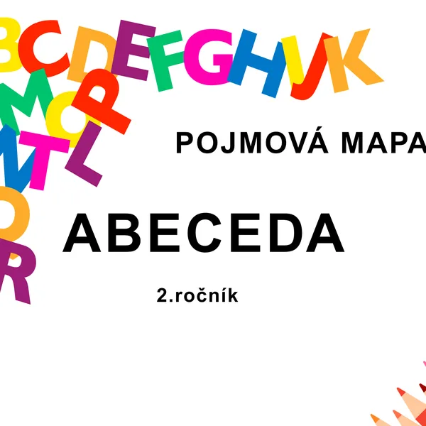 Abeceda - Pojmová mapa