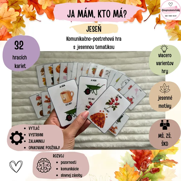 JA MÁM, KTO MÁ? - JESEŇ