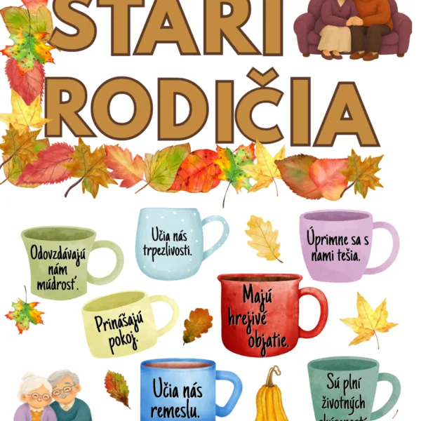 STARÍ RODIČIA - nástenka 