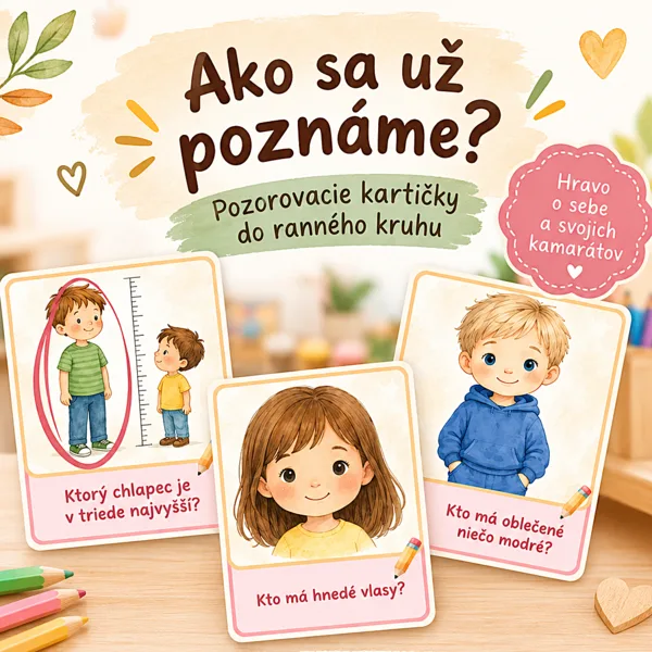Ako sa už poznáme?
