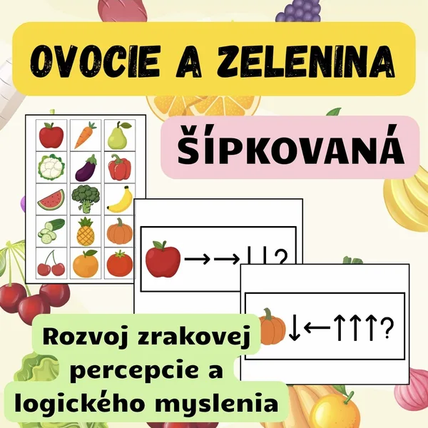 OVOCIE A ZELENINA - Šípkovaná