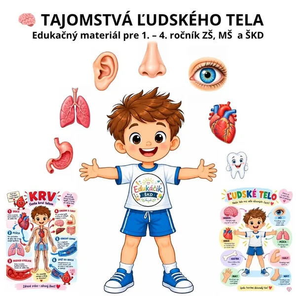 🧠 TAJOMSTVÁ ĽUDSKÉHO TELA
