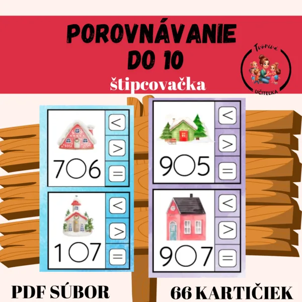 Porovnávanie do 10 (2. časť)