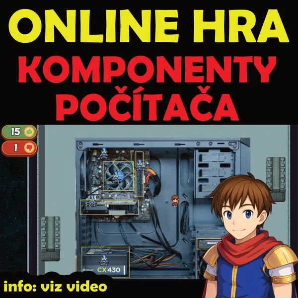 ČASTI POČÍTAČA (zdroj, procesor, disk, ...) - INFORMATIKA