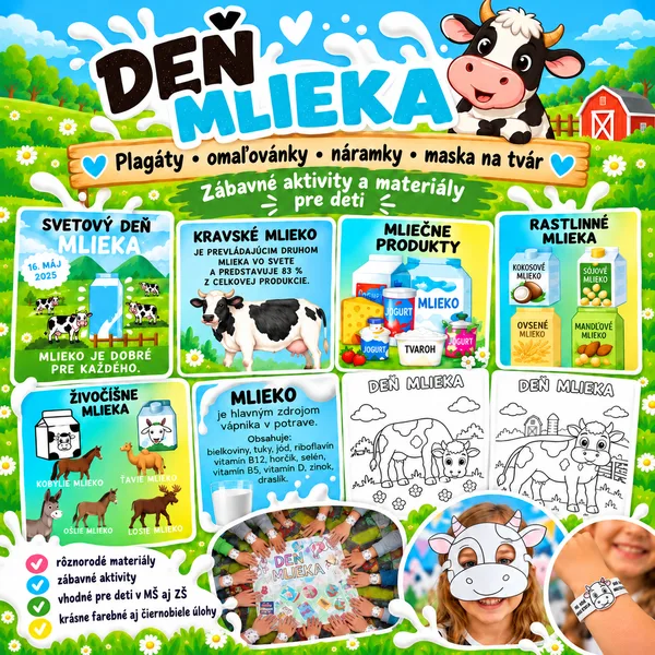 DEŇ MLIEKA - AKTIVITY 1