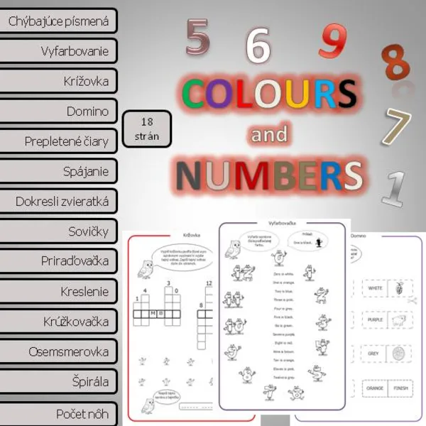 Colours and numbers / Farby a čísla