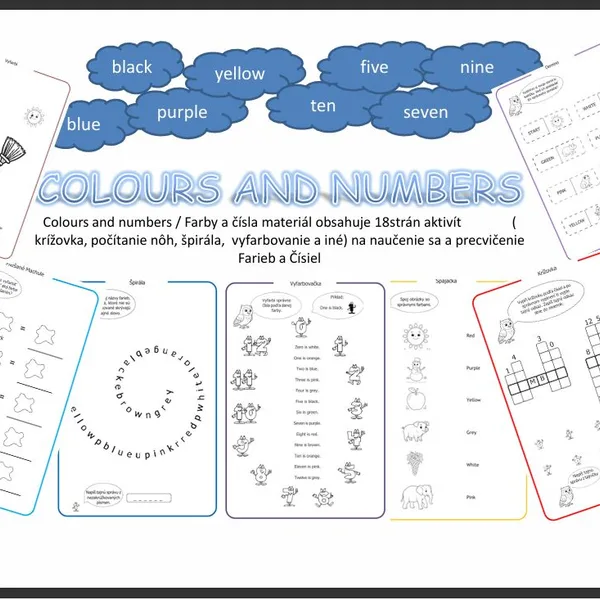 Colours and numbers / Farby a čísla