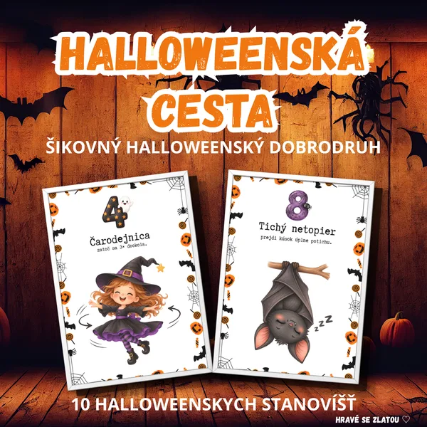 Halloweenská cesta – Šikovný halloweensky dobrodruh