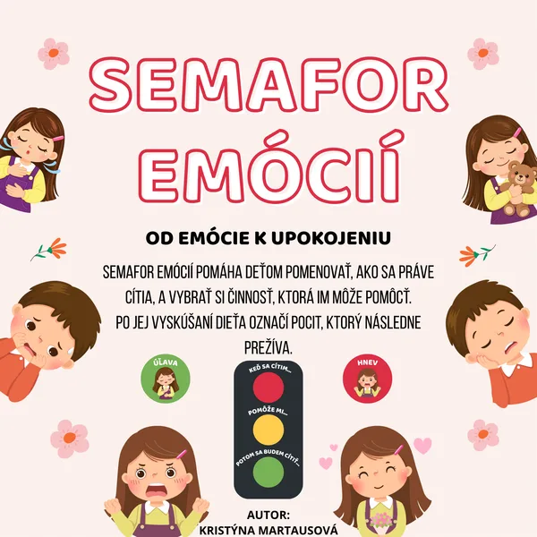 Semafor emócií - Ako sa cítim a čo mi pomôže? 💛🚦