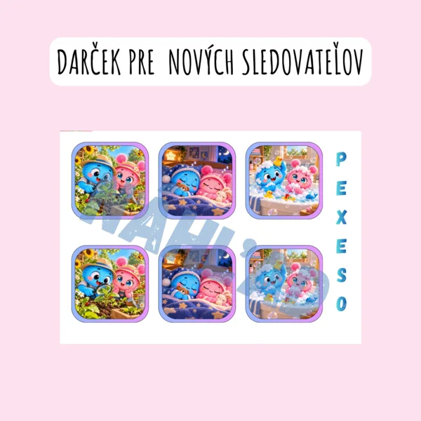 Darček pre nových sledovateľov