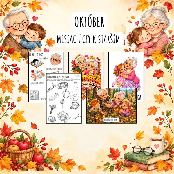 Október - mesiac úcty k starším