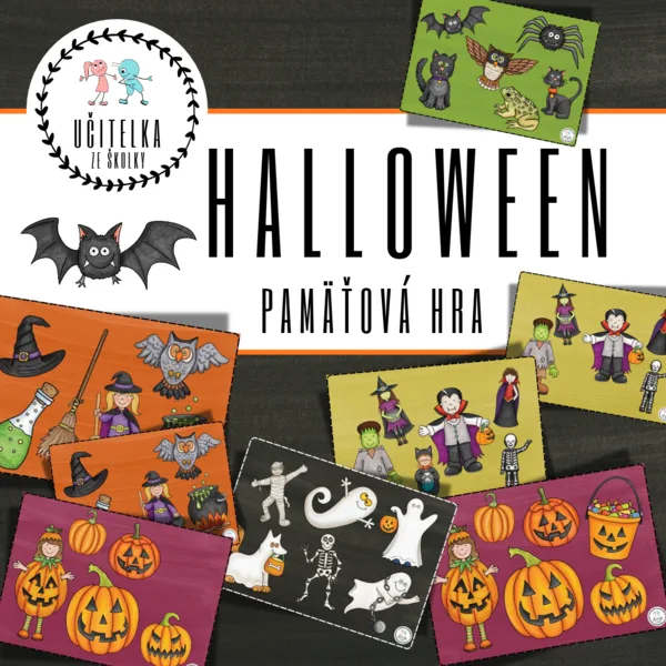 HALLOWEEN - pamäťová hra
