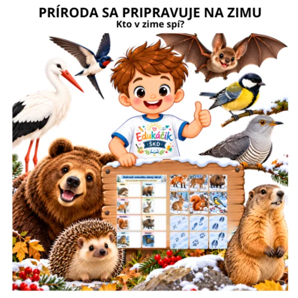 🌲 PRÍRODA SA PRIPRAVUJE NA ZIMU ❄️