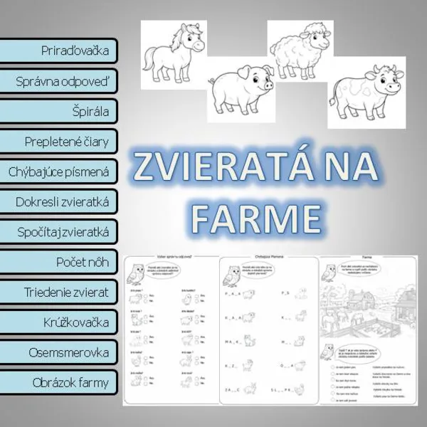 Zvieratá na farme