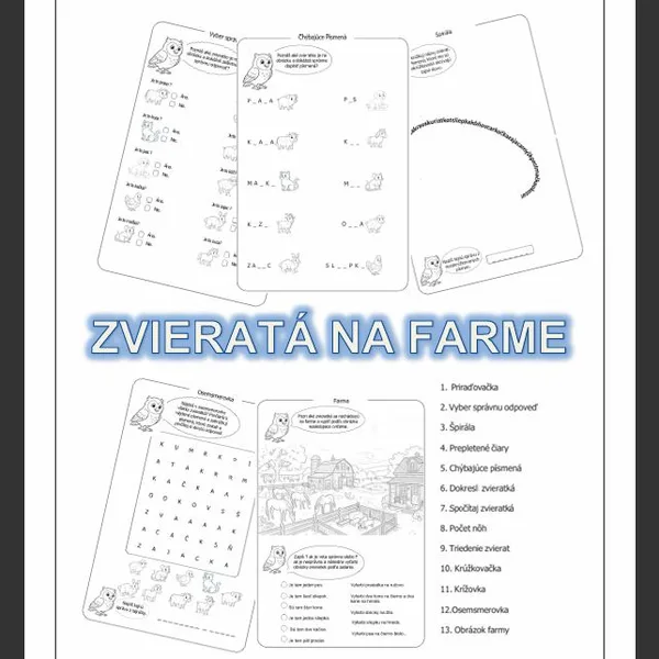 Zvieratá na farme