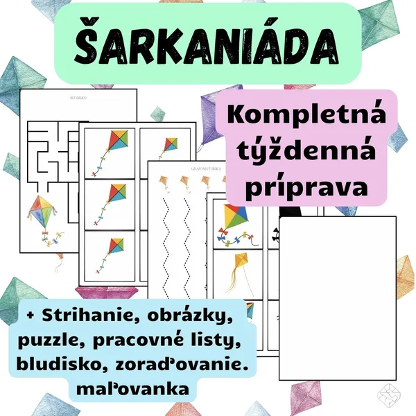 ŠARKANIÁDA - týždenný plán