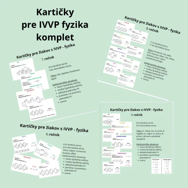 FYZIKA KOMPLET - pre žiakov s IVVP