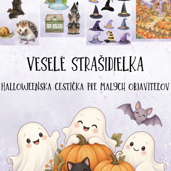 👻🎃 VESELÉ STRAŠIDIELKA - Halloweenska cestička pre malých objaviteľov 🎃