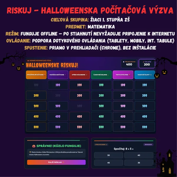 Riskuj - Halloweenska počítačová výzva