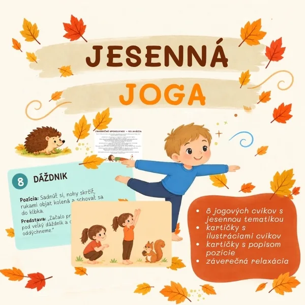 🍂 Jesenná joga🧘‍♀️