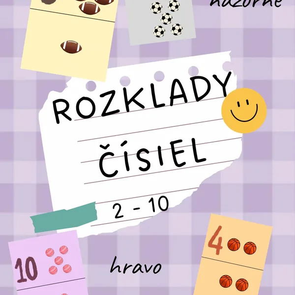 Rozklady čísiel 2-10