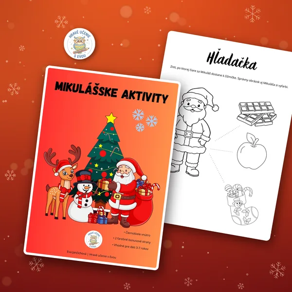 Mikulášske aktivity pre predškolákov 🎅🏻