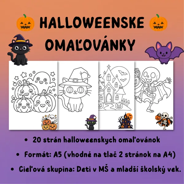 🎃 HALLOWEENSKE OMAĽOVÁNKY 🎃