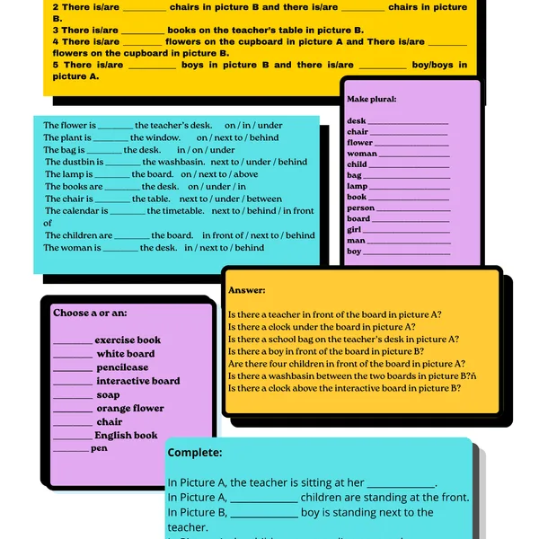 MY CLASSROOM – Learn, Play and Speak