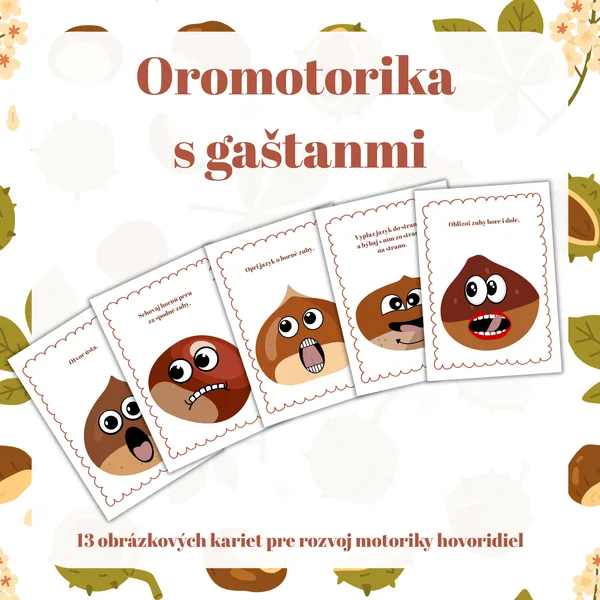 Oromotorika s gaštanmi - brožúra