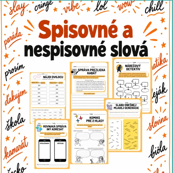 Spisovné a nespisovné slová